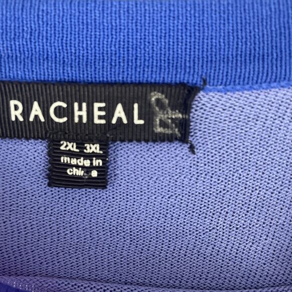 Racheal Rainbow Striped Knit Dress Women’s Sz 2X - Picture 2 of 6